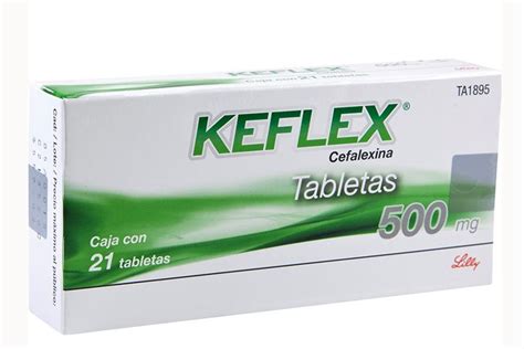 keflex 500 mg precio